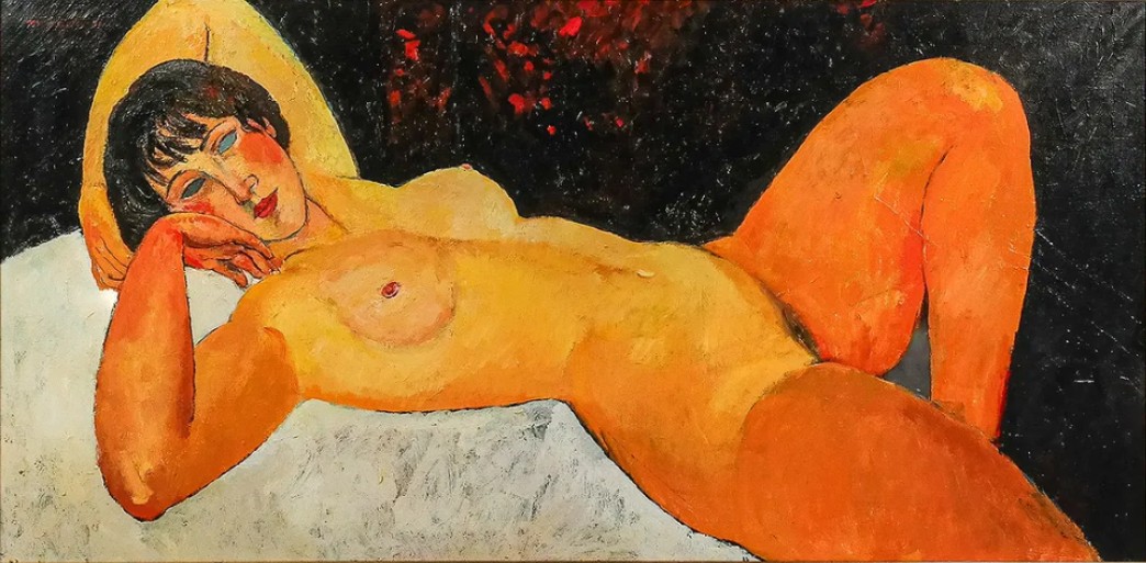 Modigliani Le Grand Nu (1917) by Amedeo Modigliani