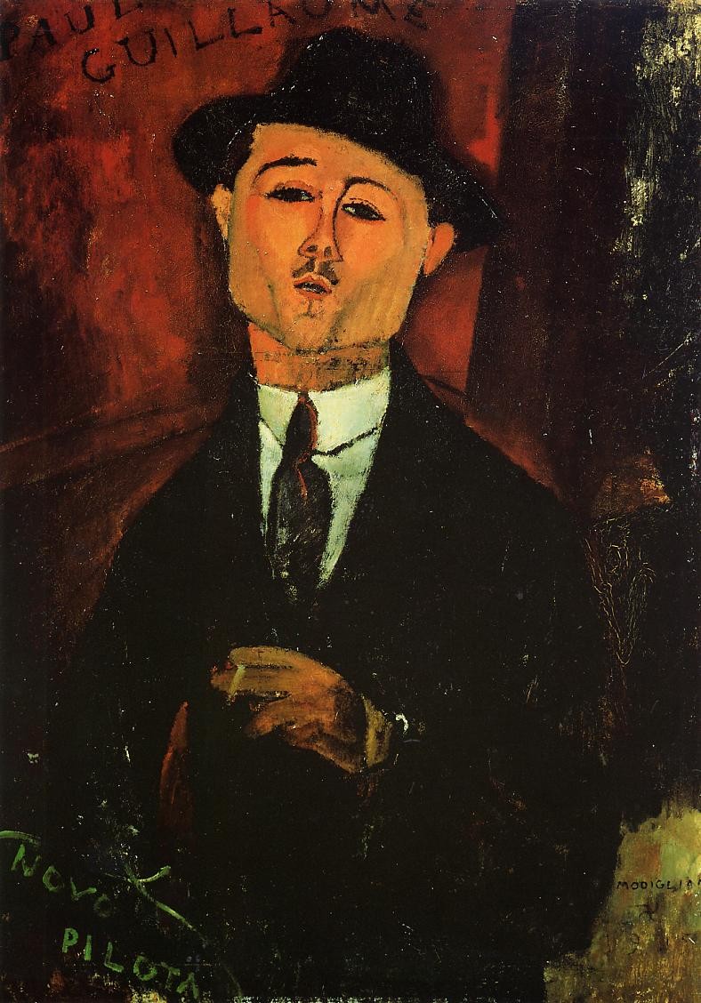 Paul Guillaume by Amedeo Modigliani