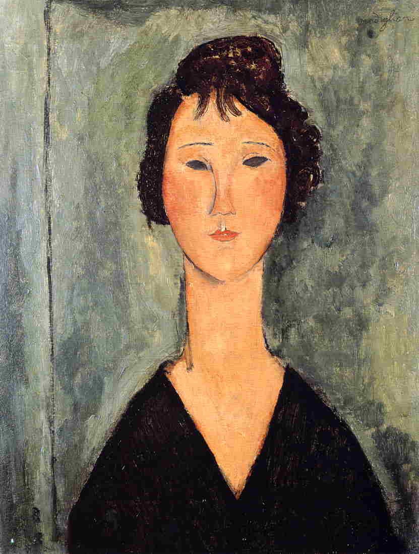 Portrait of a Woman by Amedeo Modigliani