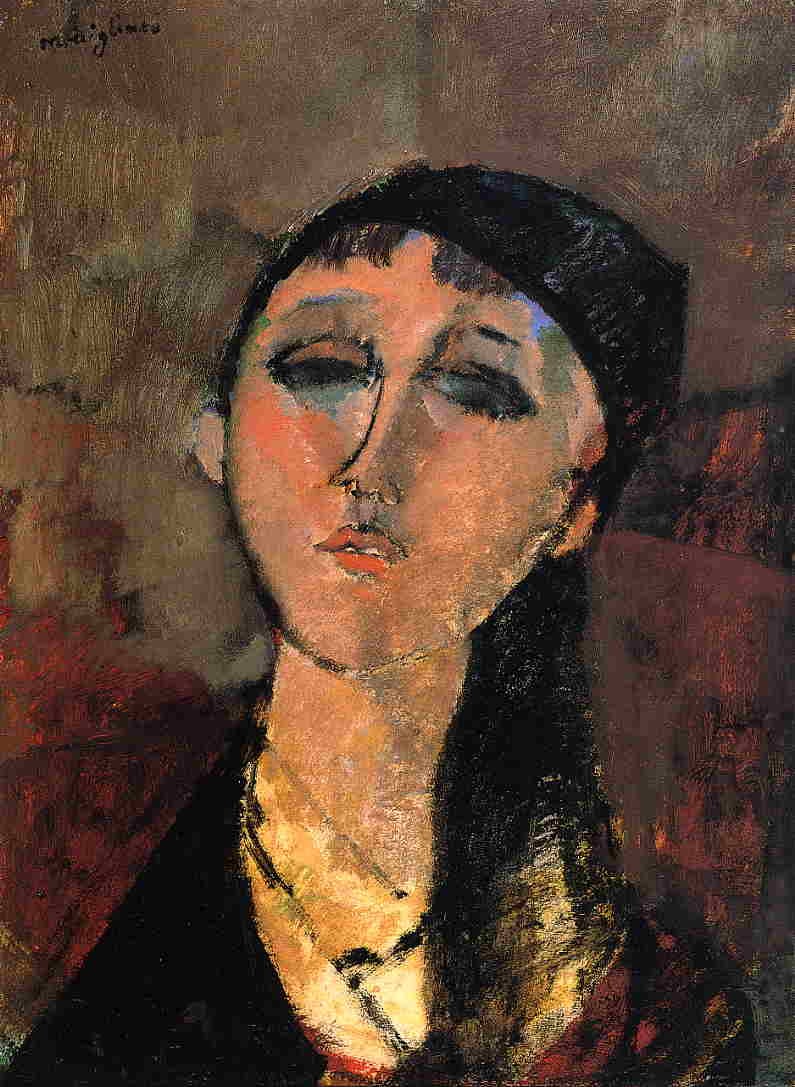 Portrait of a Young Girl (Louise) by Amedeo Modigliani