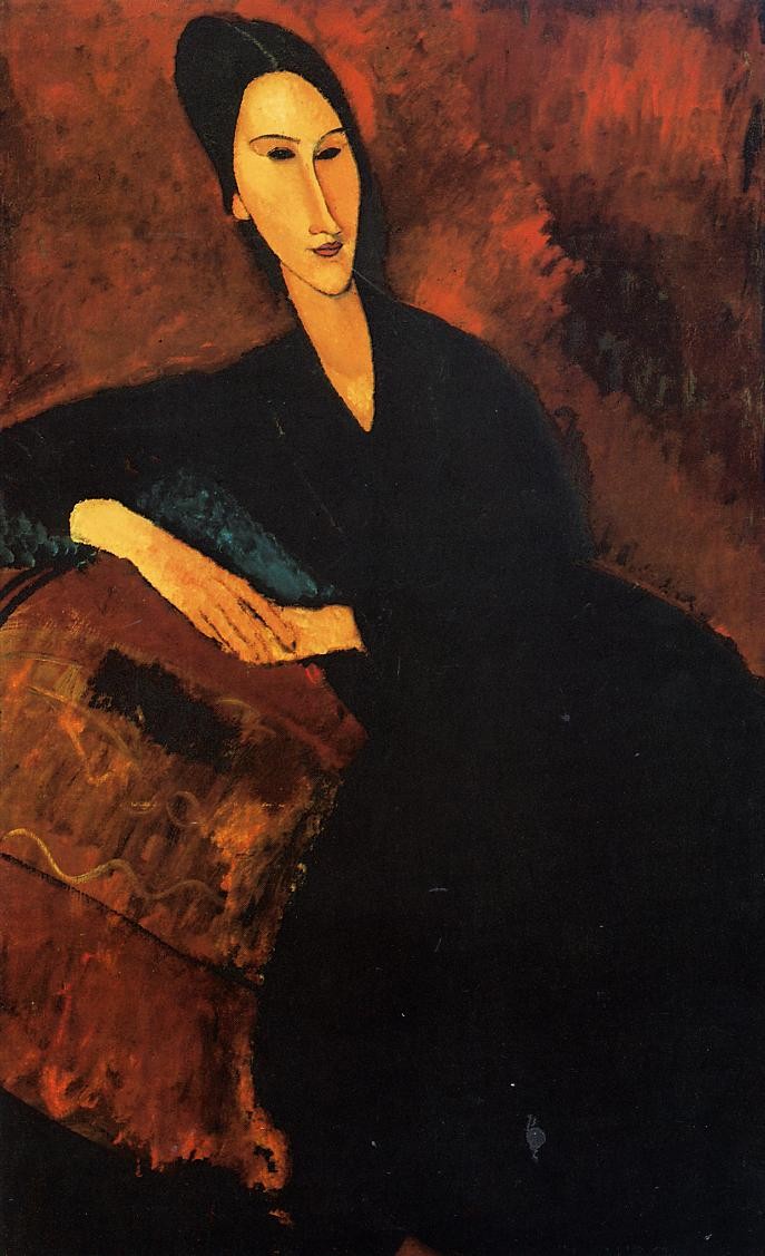 Portrait of Anna Zborowska by Amedeo Modigliani