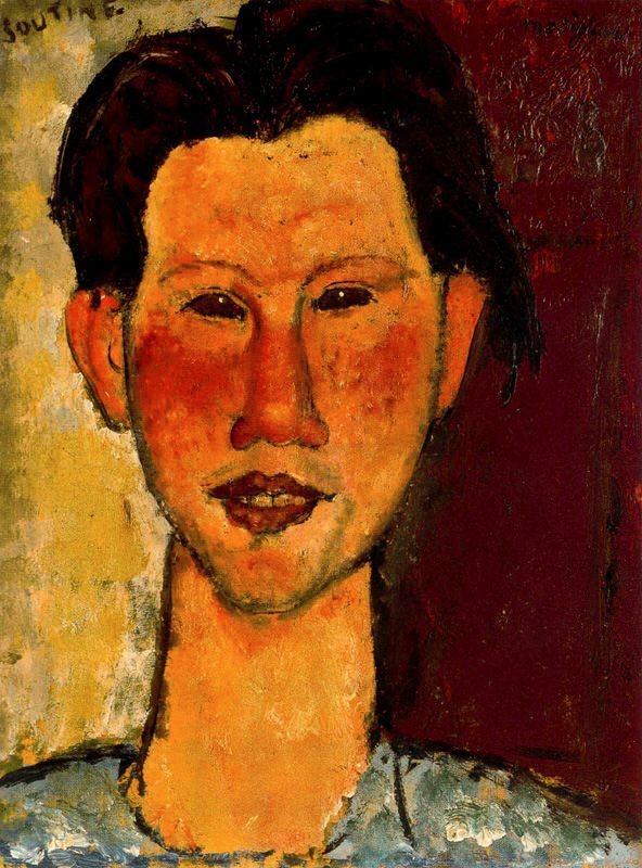 Portrait of Chaim Soutine by Amedeo Modigliani
