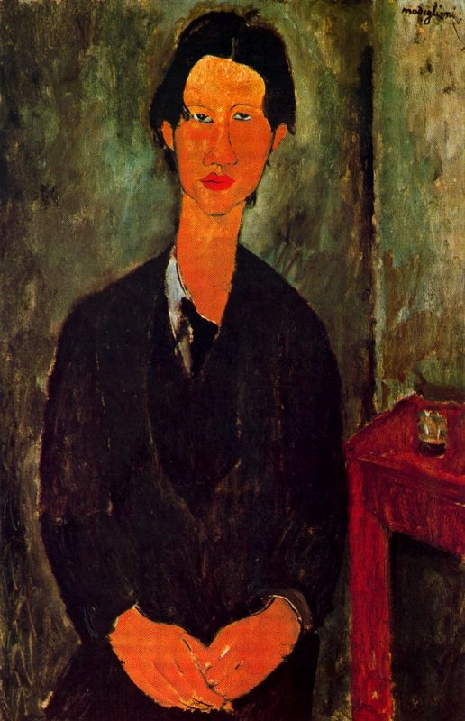 Portrait of Chaim Soutine by Amedeo Modigliani
