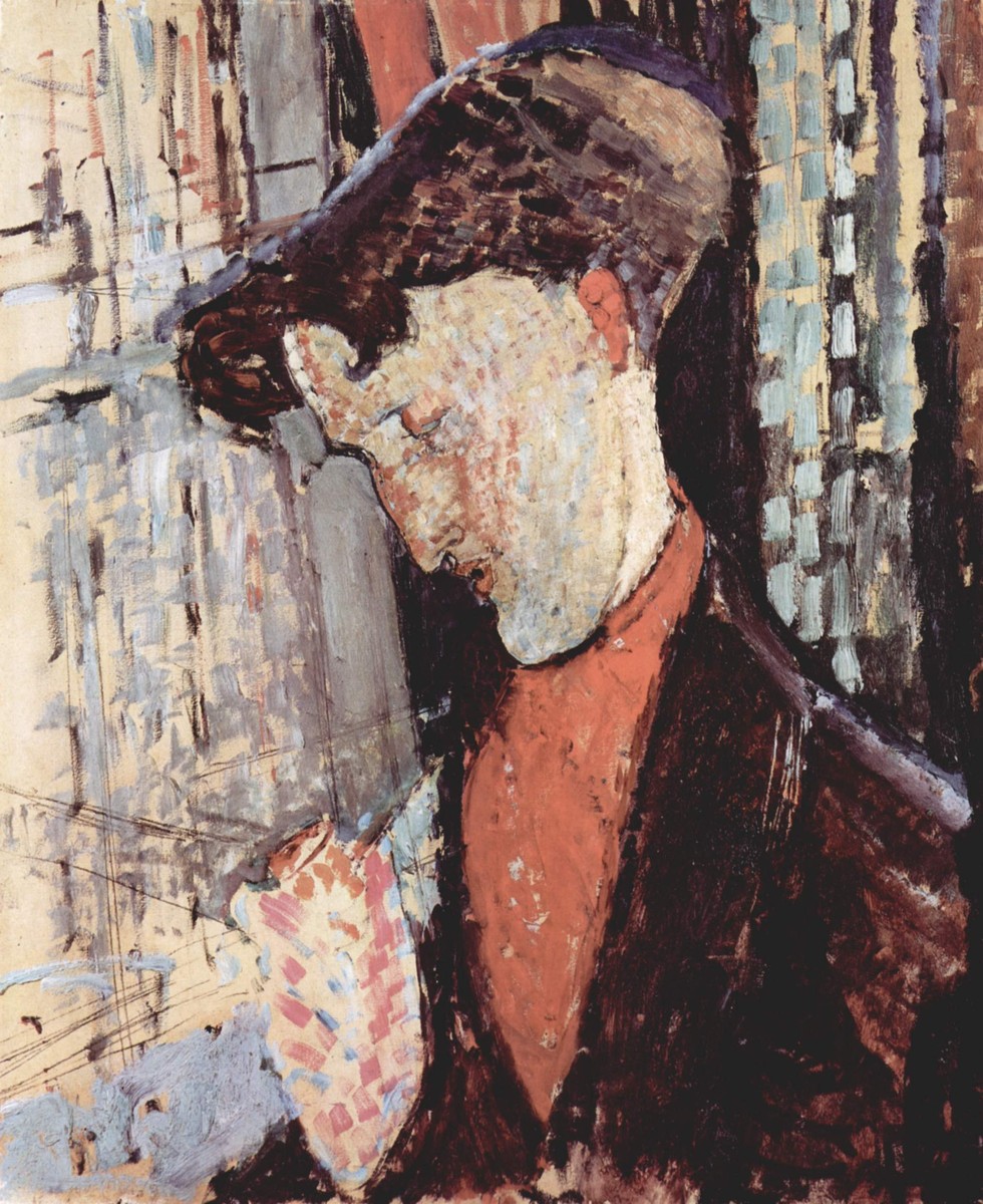 Portrait of Frank Haviland Burty by Amedeo Modigliani