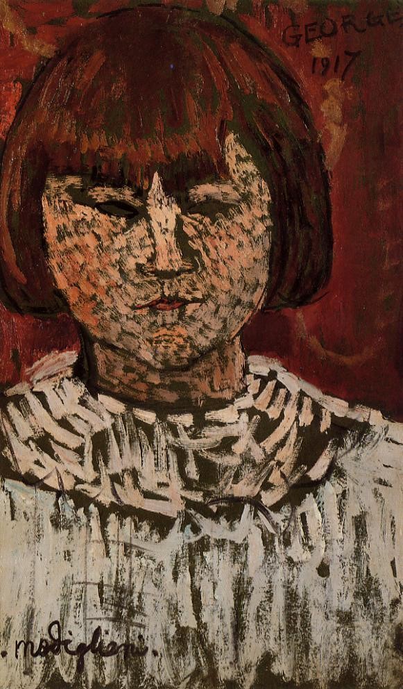 Portrait of George Ortiz by Amedeo Modigliani
