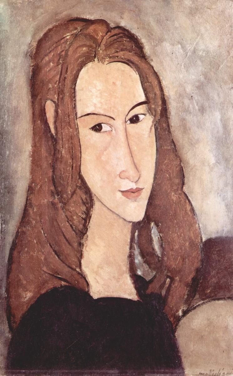 Portrait of Jeanne Hebuterne by Amedeo Modigliani