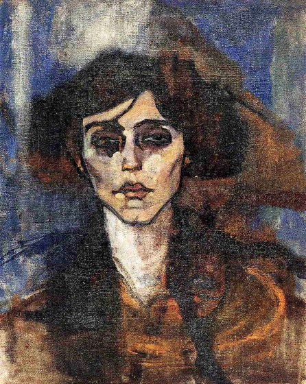 Portrait of Maude Abrantes by Amedeo Modigliani