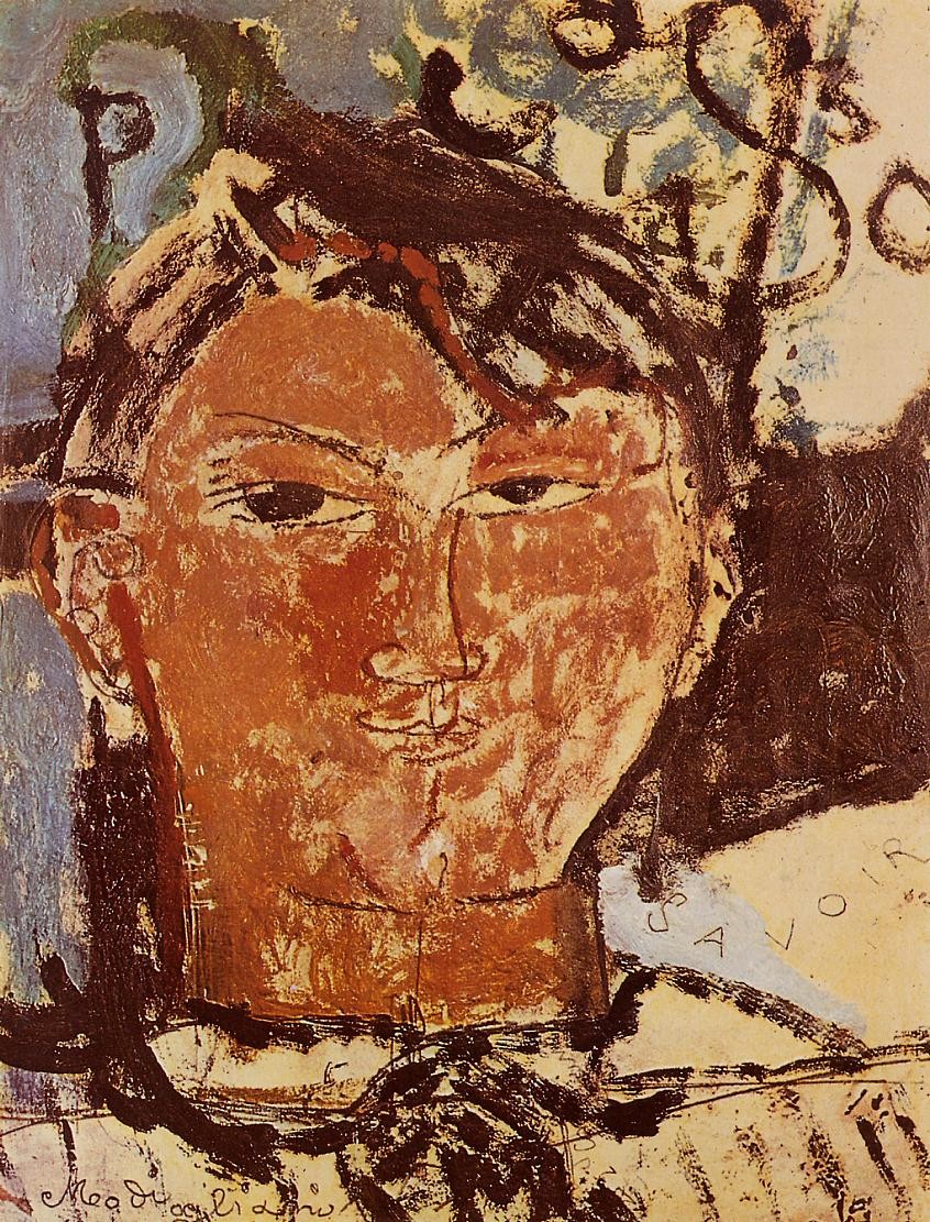 Portrait of Picasso by Amedeo Modigliani