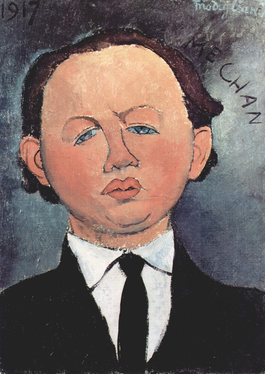 Portrait of the Mechanical by Amedeo Modigliani