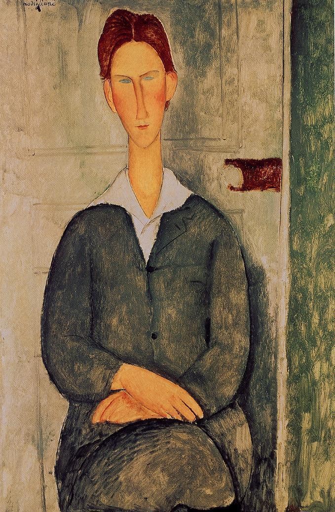 Red-haired young man by Amedeo Modigliani