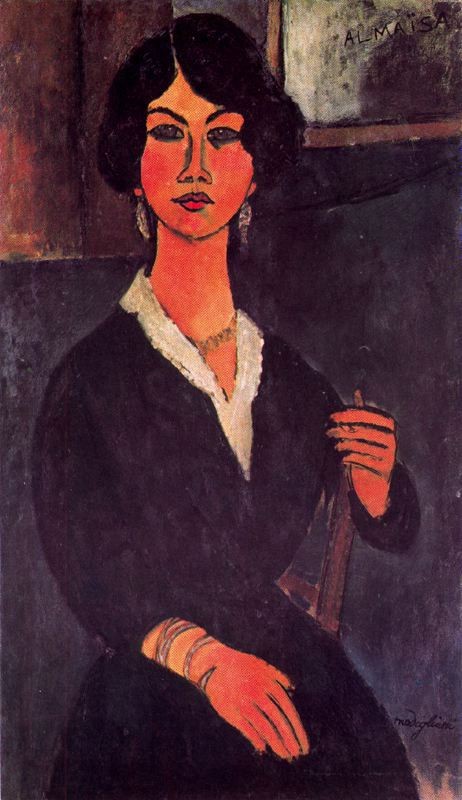 Seated Algerian Almaiisa by Amedeo Modigliani