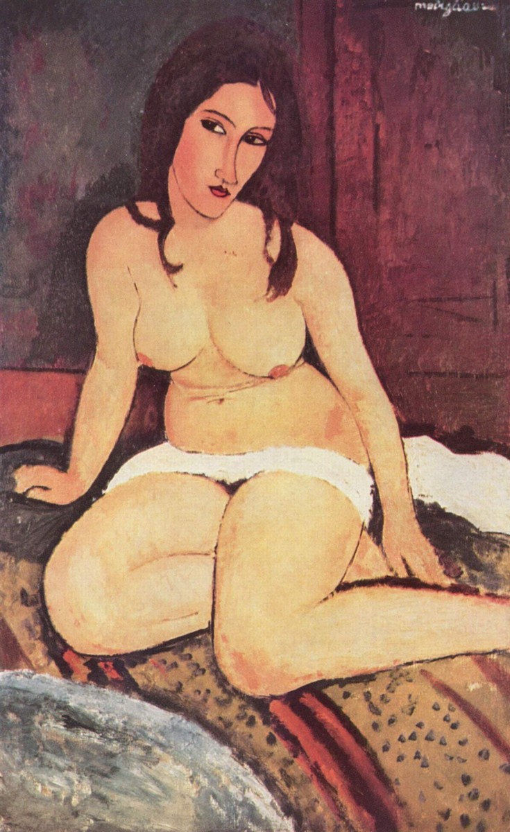 Seated Nude by Amedeo Modigliani