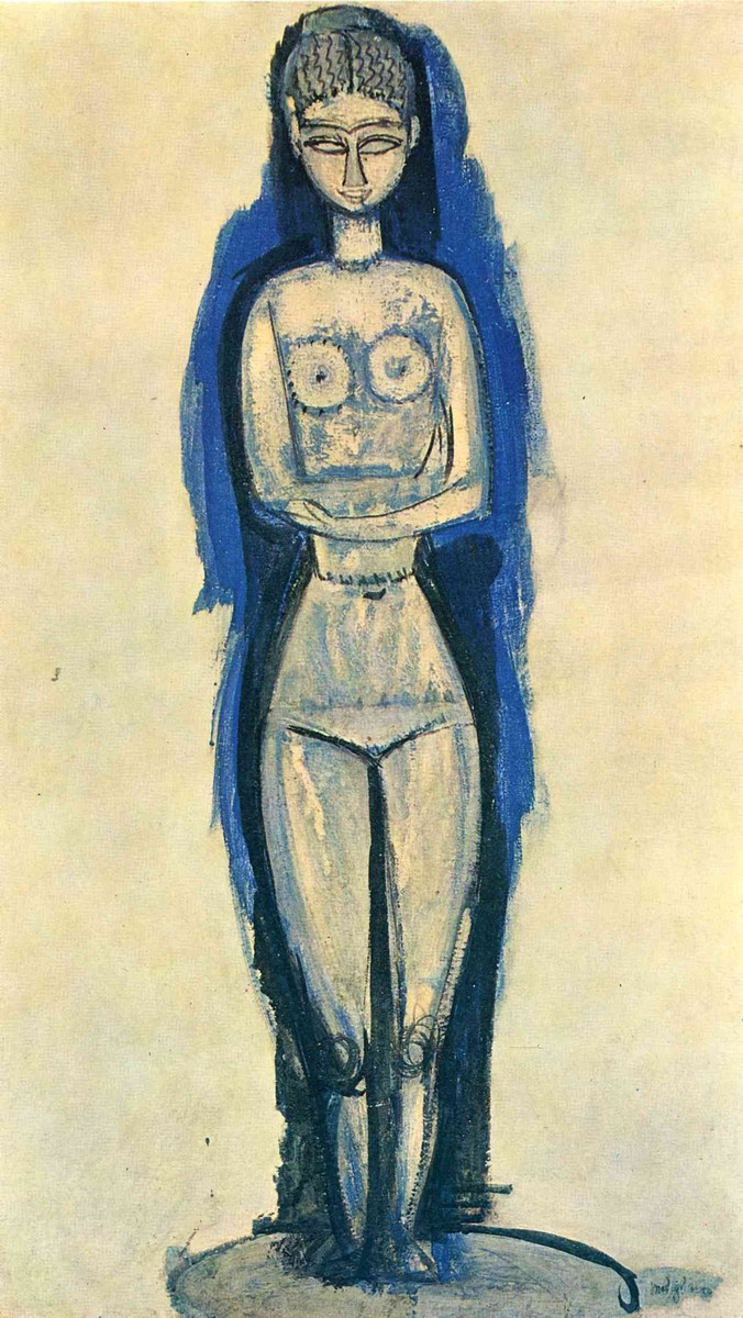 Standing Nude by Amedeo Modigliani