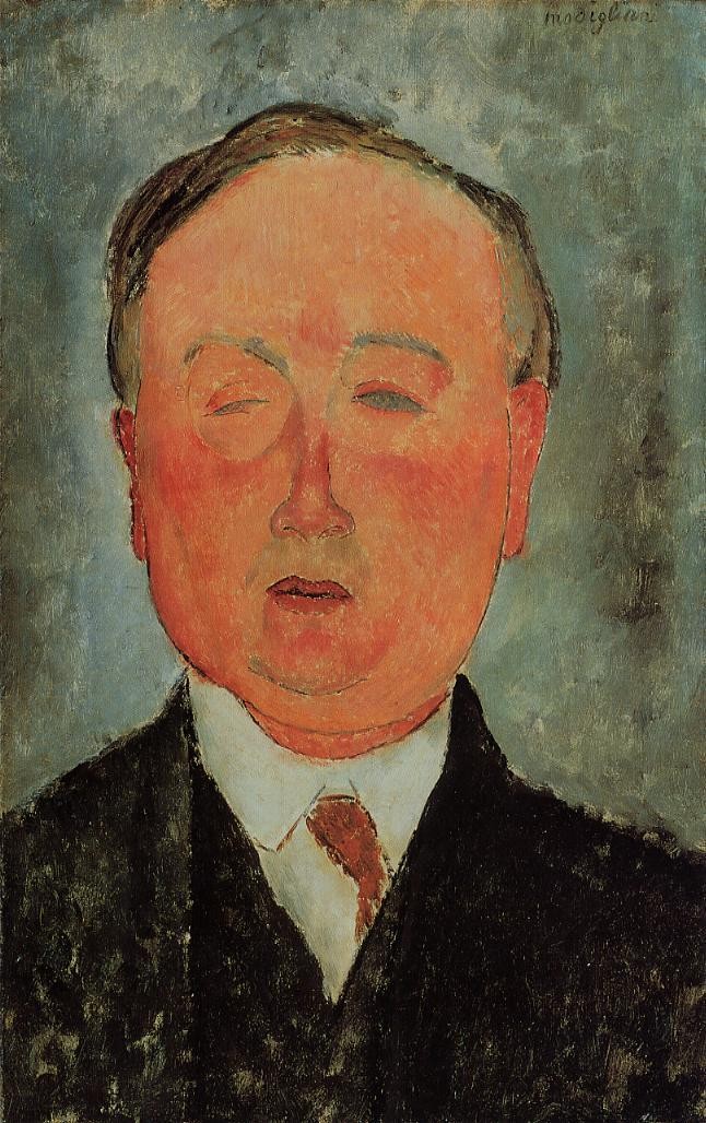The Man with the Monocle by Amedeo Modigliani