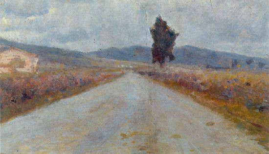 The Tuscan Road by Amedeo Modigliani