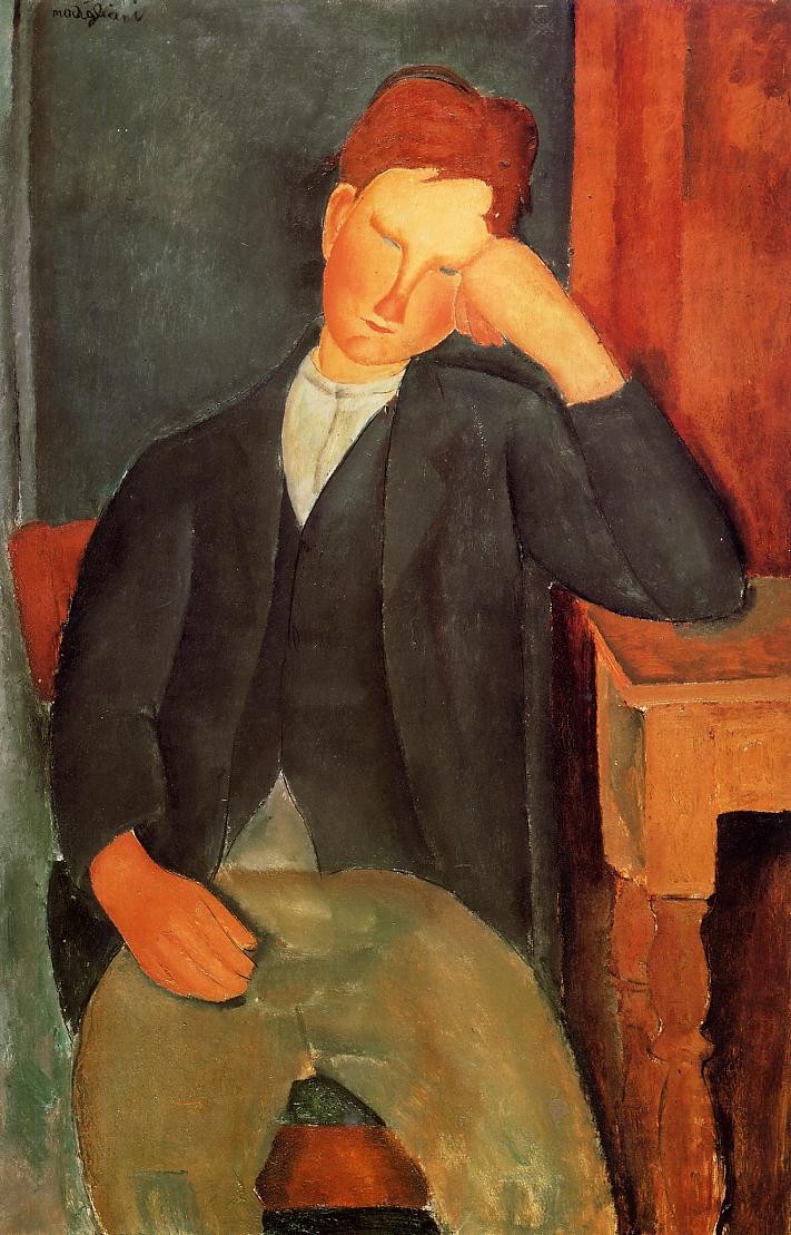 The young apprentice by Amedeo Modigliani