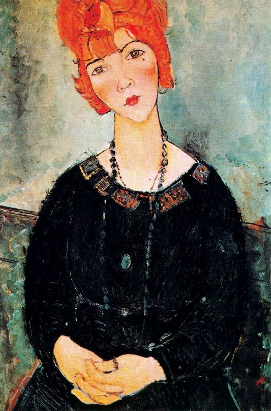 Woman With a Necklace by Amedeo Modigliani