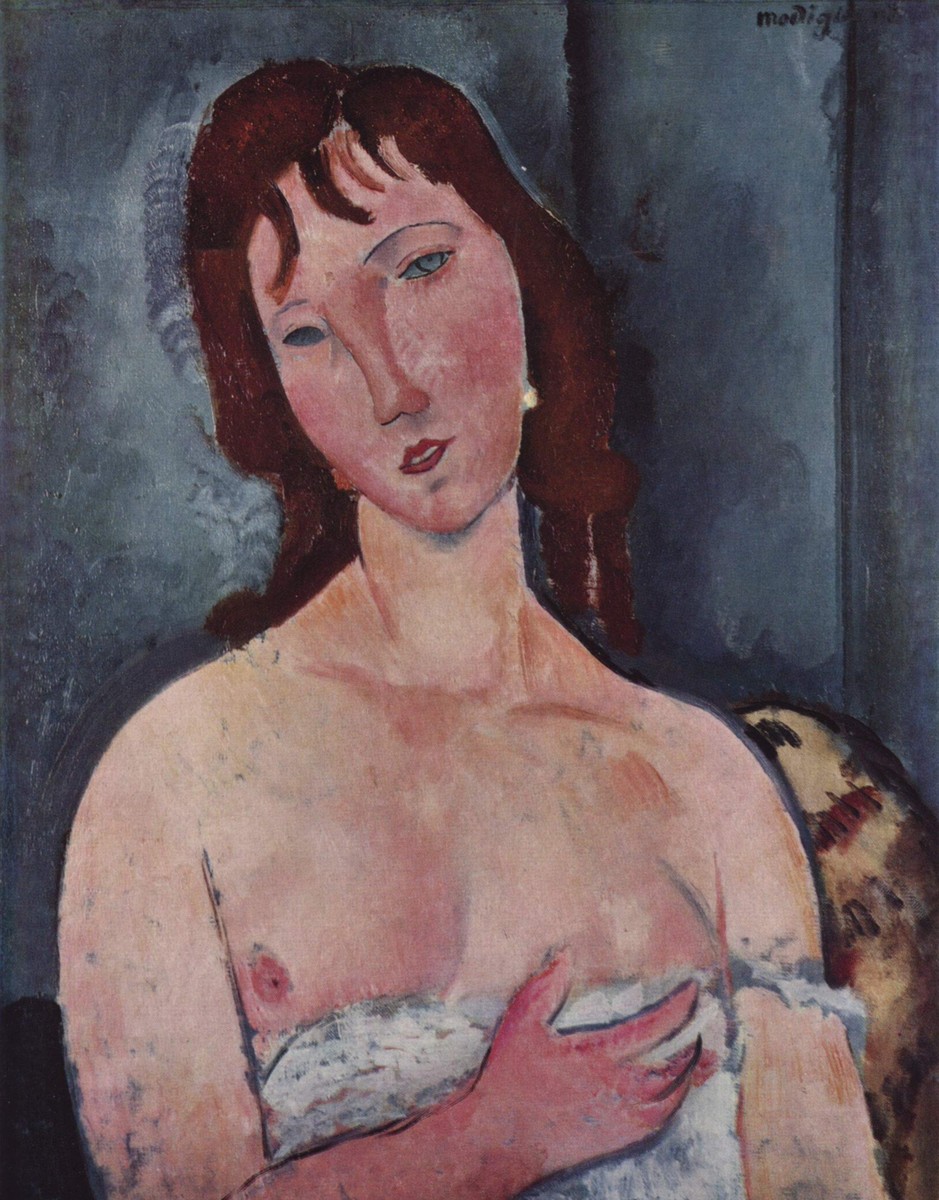 Young woman by Amedeo Modigliani