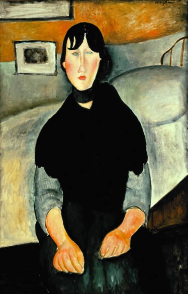 Young Woman of the People by Amedeo Modigliani