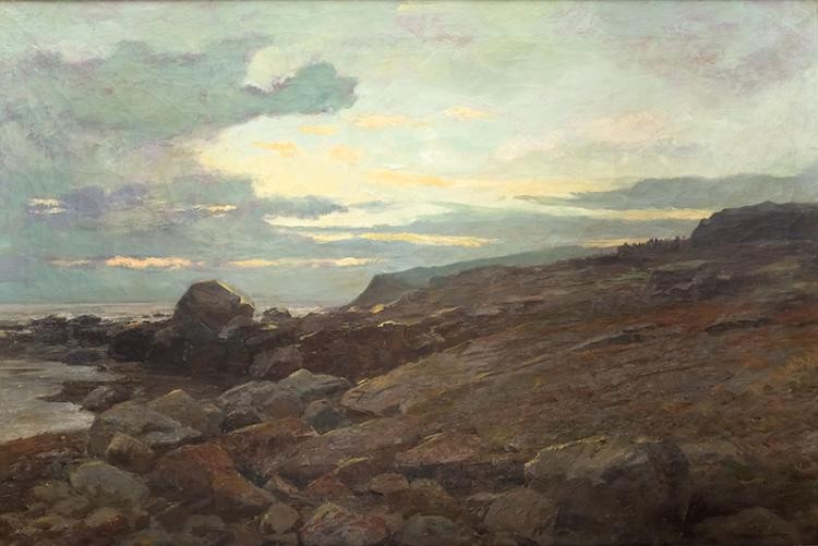 Rocky shore by Anders Andersen-Lundby