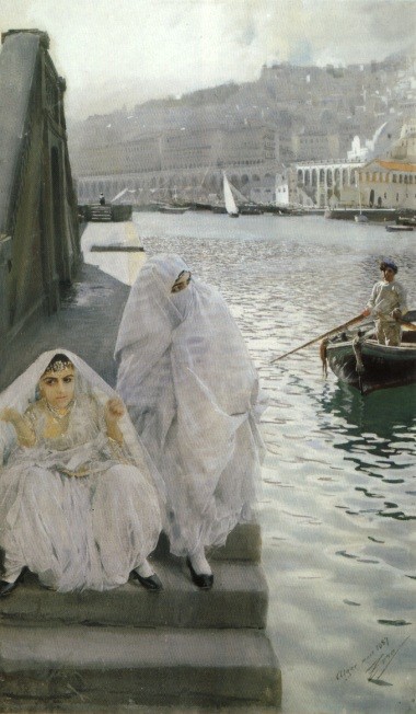 In the Harbour of Algiers by Anders Zorn