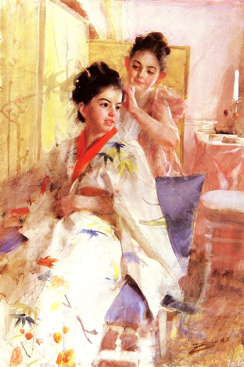 Misses Solomon by Anders Zorn