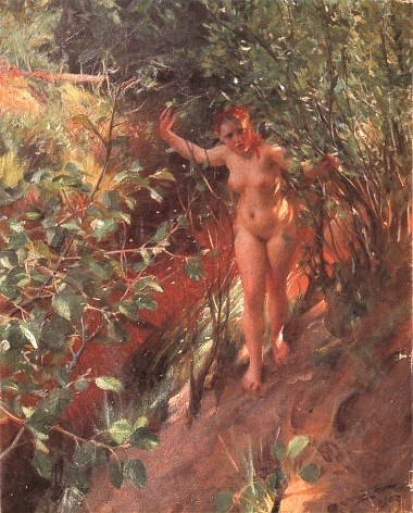 Red sand by Anders Zorn