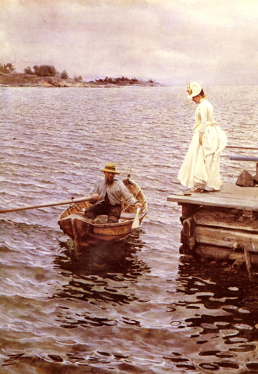 Summer Entertainment by Anders Zorn