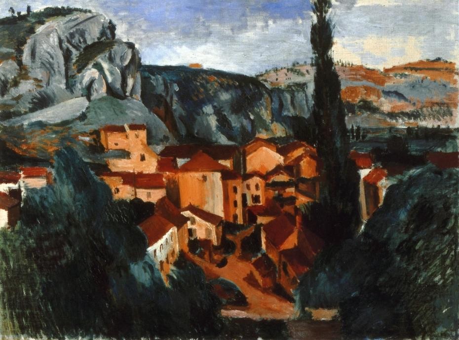 A Village by Andre Derain