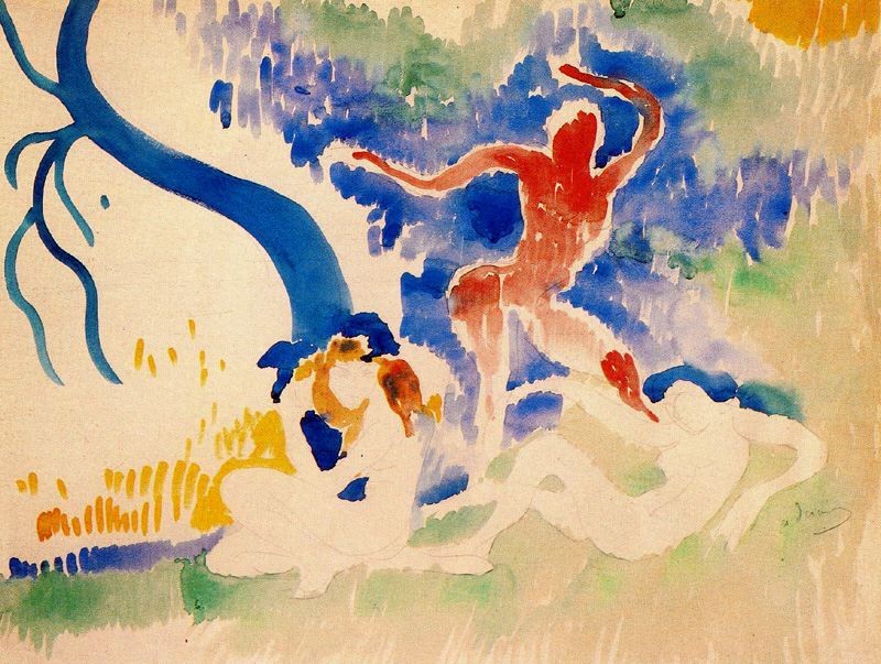 Bacchus dance by Andre Derain