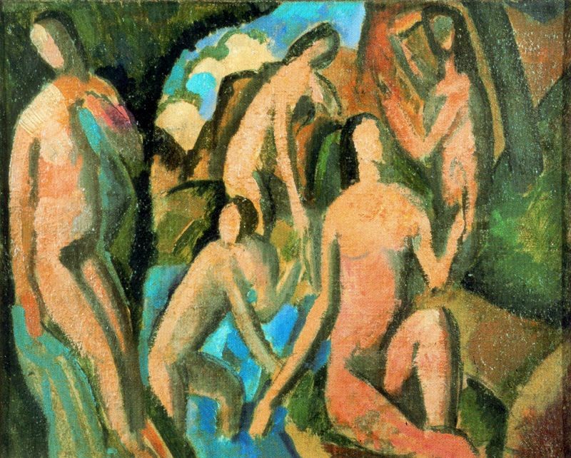 Bathing women by Andre Derain