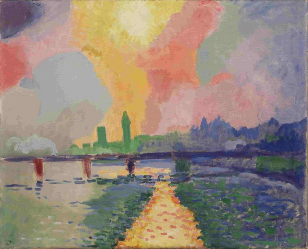 Charing Cross Bridge, London by Andre Derain