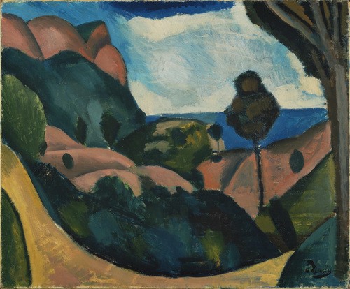 Landscape near Cassis by Andre Derain