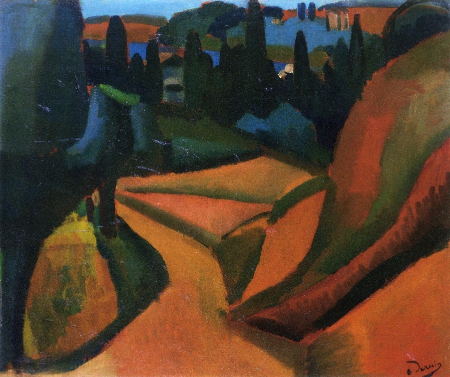 Landscape near Martigues by Andre Derain