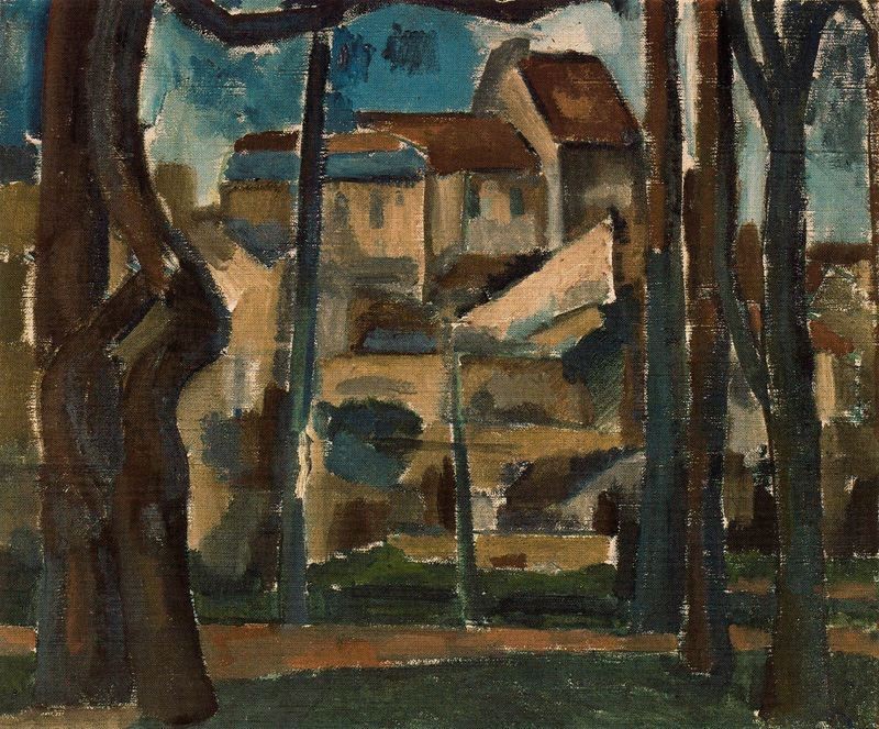 Landscape of Carriéres by Andre Derain
