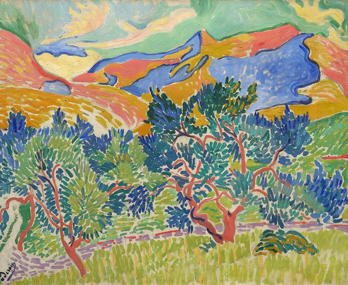 Mountains at Collioure by Andre Derain