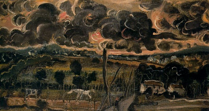 Ominous Landscape by Andre Derain