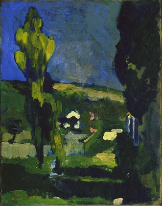 Poplars by Andre Derain