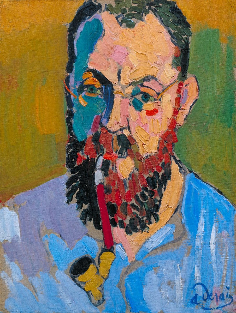 Portrait of Matisse by Andre Derain