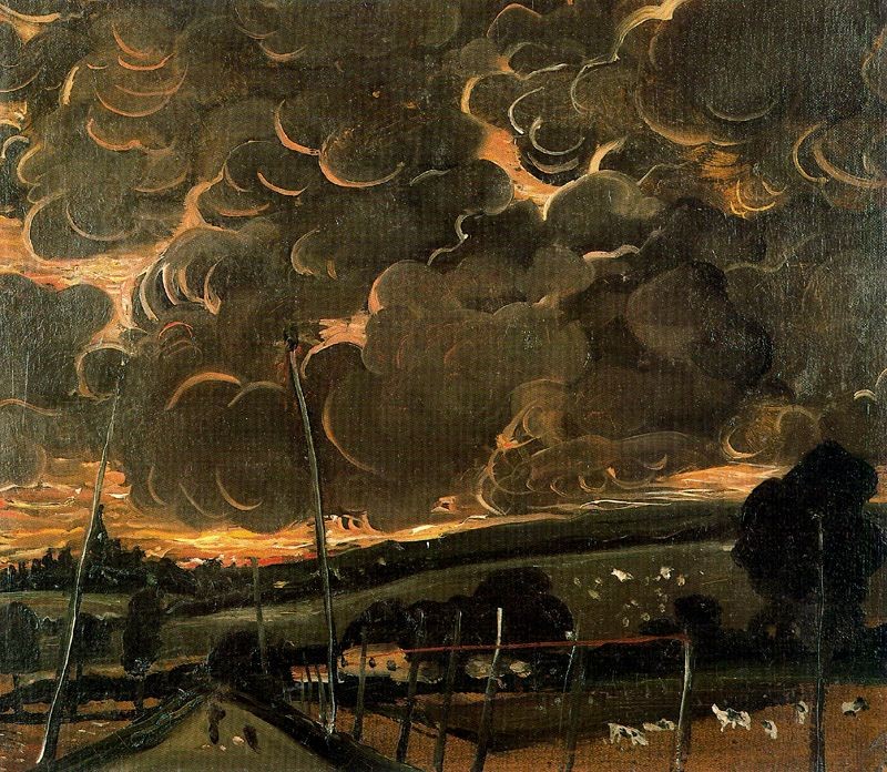 Sorrowful Landscape by Andre Derain