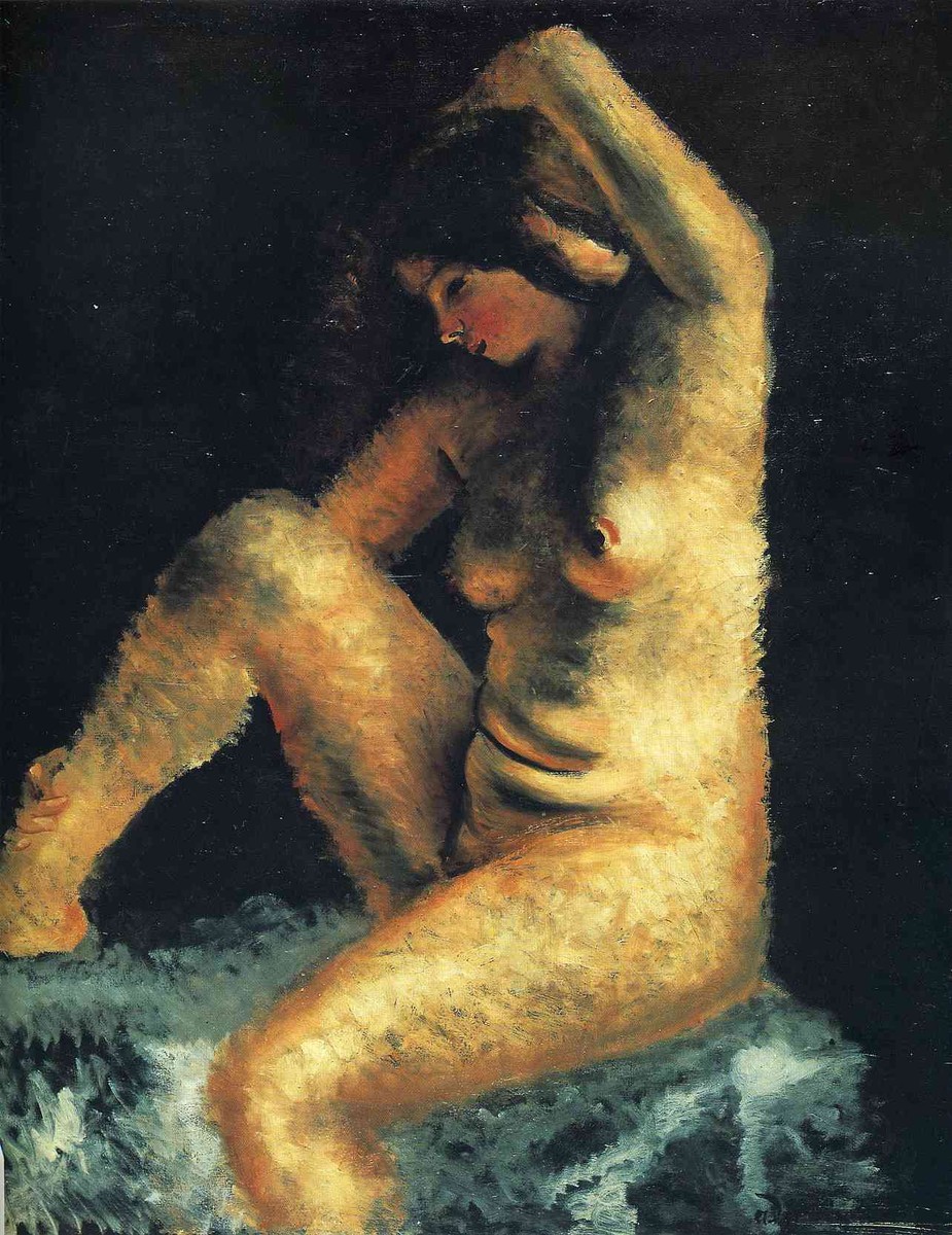 The beautiful model by Andre Derain