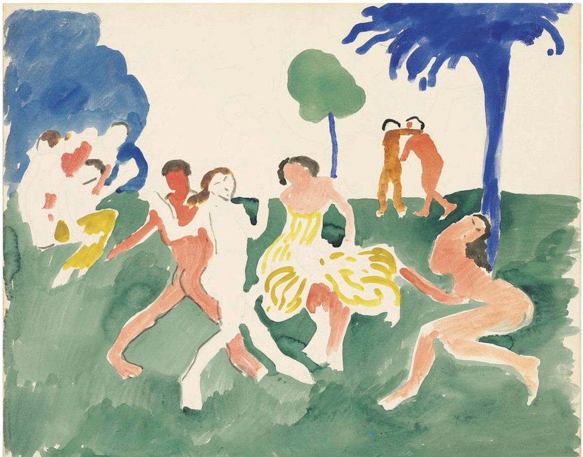 The Gavotte by Andre Derain