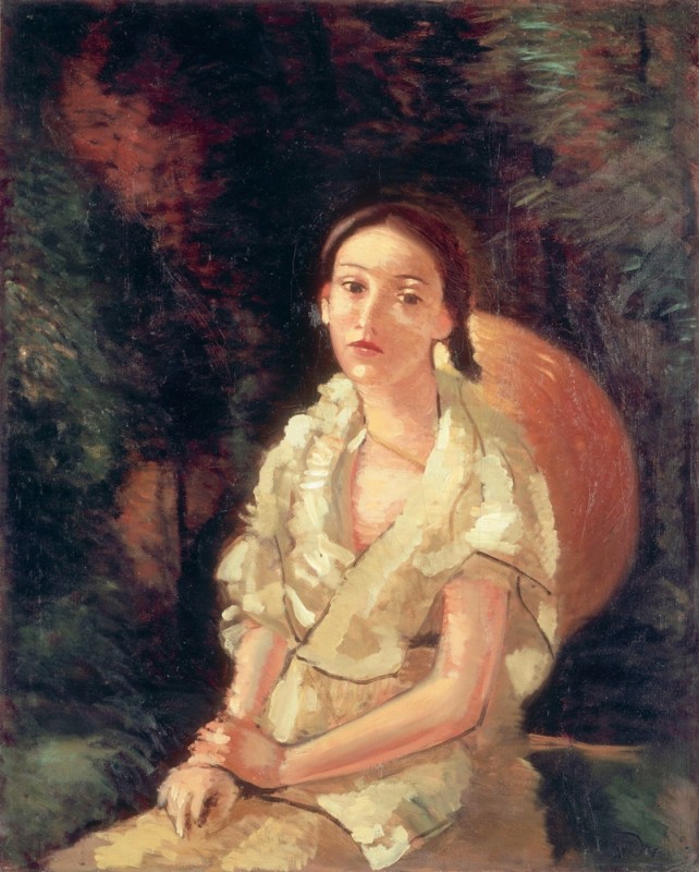 The Painter's Niece, Seated by Andre Derain