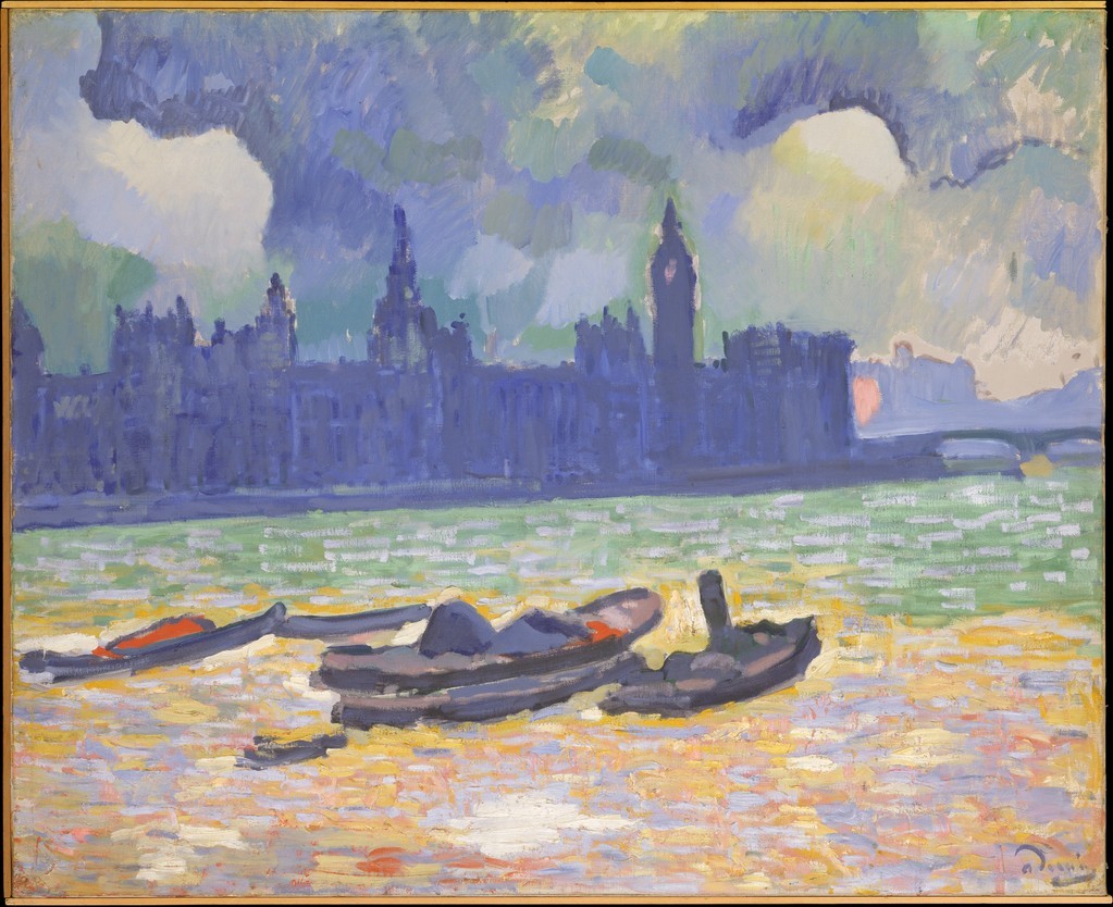 The Palace of Westminster by Andre Derain