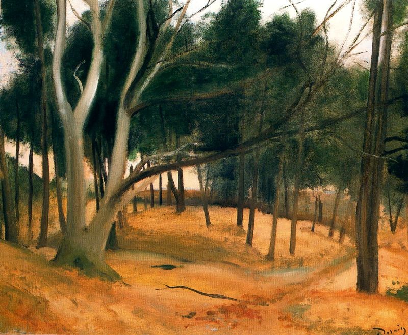 The Path of forest by Andre Derain