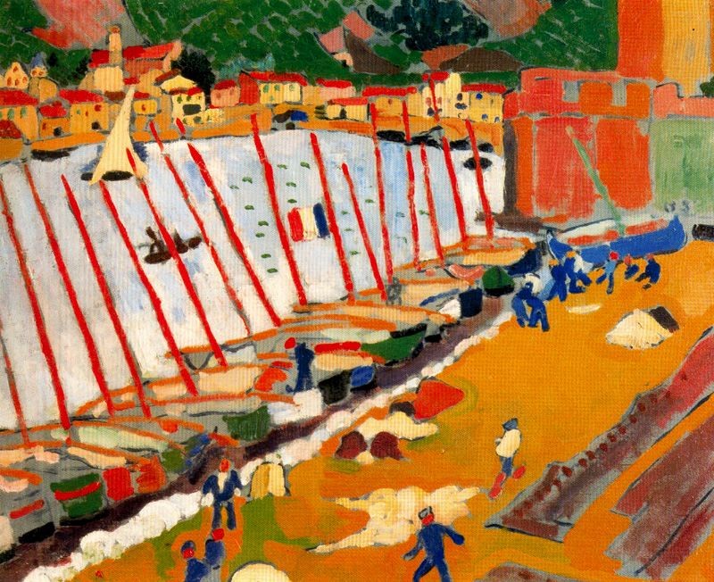 The Port of Collioure by Andre Derain