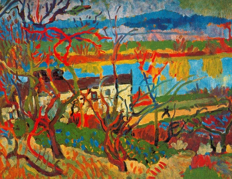 The river by Andre Derain