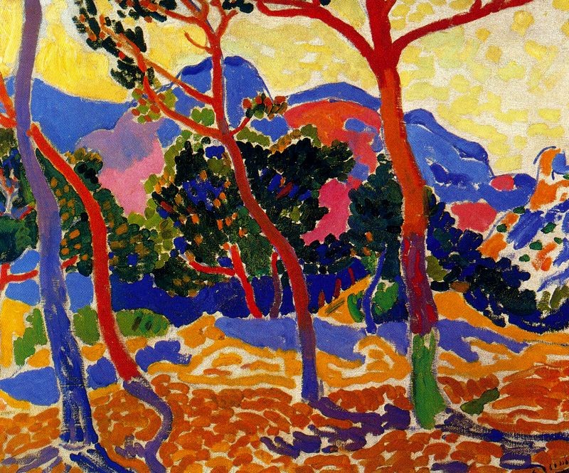 The Trees by Andre Derain
