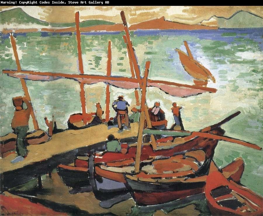 Yacht by Andre Derain