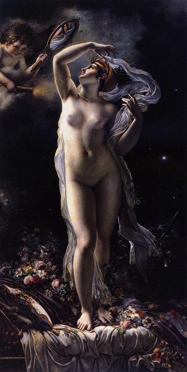 Mademoiselle Lange as Venus by Anne-Louis Girodet